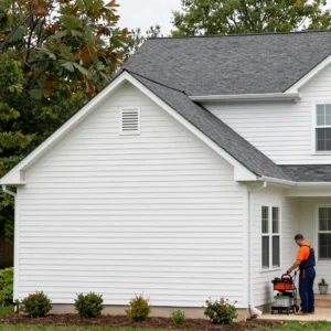 Large Home Gutter Clean