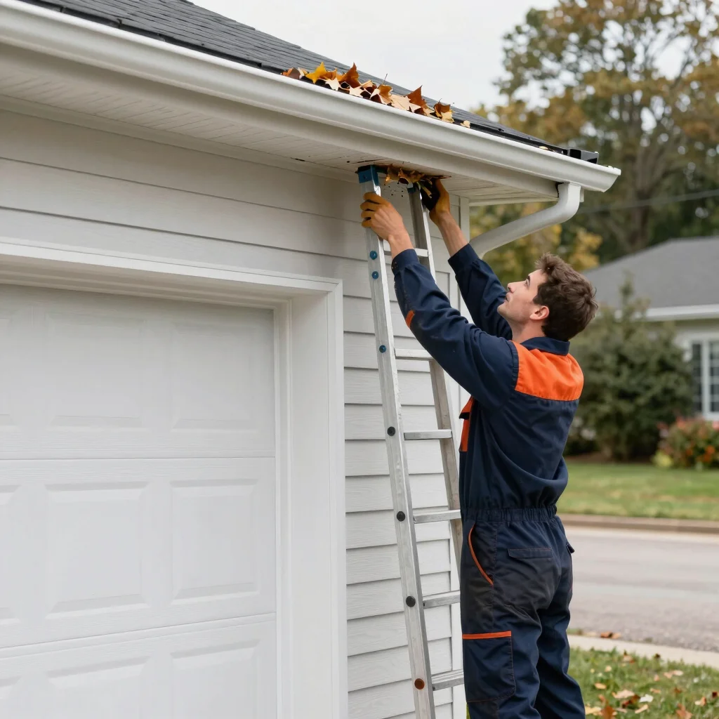 Detached Garage Gutters